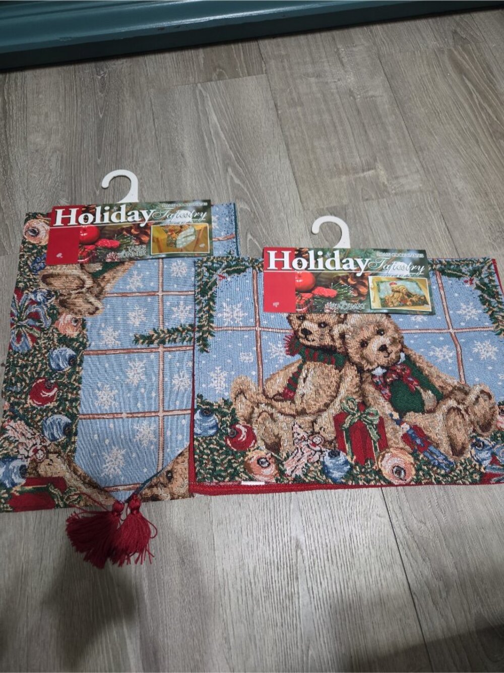 Holiday Tapestry Table Runner & Placemats